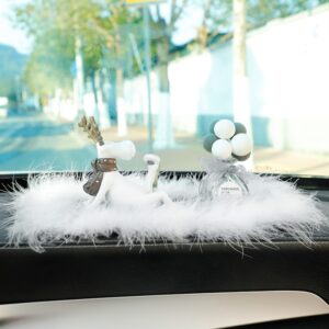 Hươu ngộ nghĩnh trang trí xe hơi