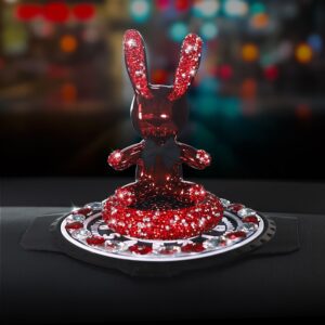 Thỏ Bunny gắn đá kết hợp nước hoa cho oto