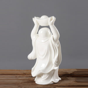 Tượng Phật Di Lặc may mắn để taplo