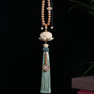 Dây treo xe hơi hoa sen 3D