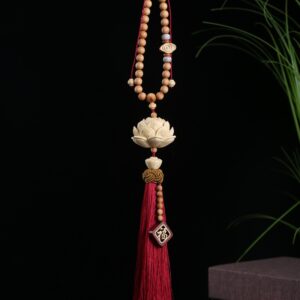 Dây treo xe hơi hoa sen 3D