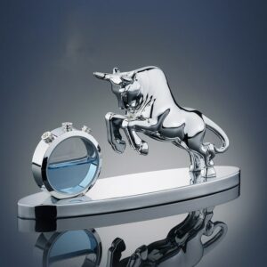 Đồ trang trí xe oto tượng trâu vàng phong thủy