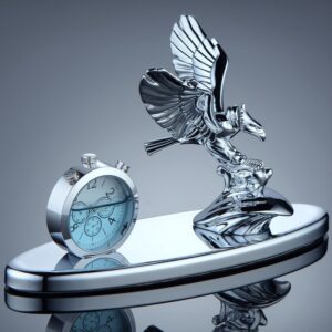 Đồ trang trí oto tượng đại bàng tung cánh kết hợp nước hoa