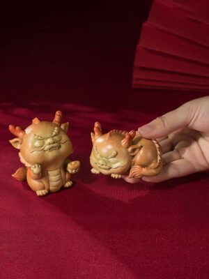 Tượng Rồng Cát Tường Trang Trí Taplo Xe